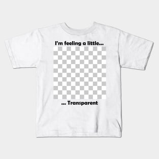 Transparent T-shirt Kids T-Shirt